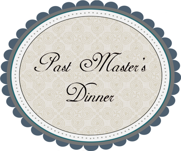 Past Master’s Dinner March 22, 2014